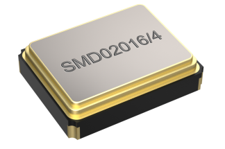 SMD Schwingquarz 2,0 x 1,6 mm im Keramikgehäuse 32.000 MHz, 8pf, 15 ppm, -40/+85 °C