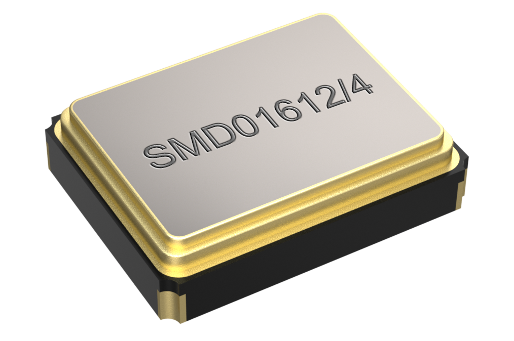 SMD Schwingquarz 1,6 x 1,2 mm im Keramikgehäuse 26.000 MHz, 8pf, 20 ppm, -40/+85 °C